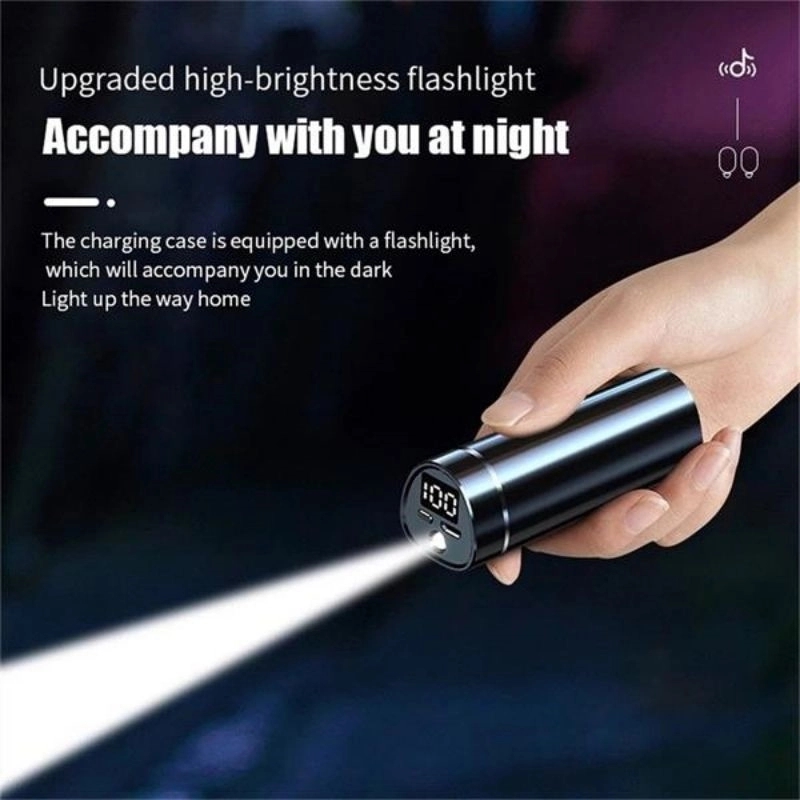 Smart Touch Wireless Earbuds with Charging Box 2