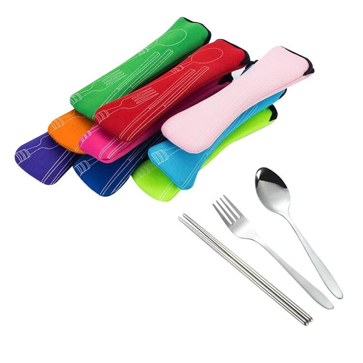 Stainless Steel Portable Flatware Sets 7
