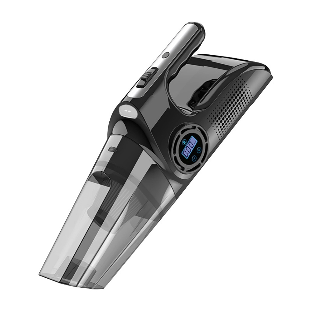 Car Vacuum Cleaner With Digital Air Compressor Pump 9