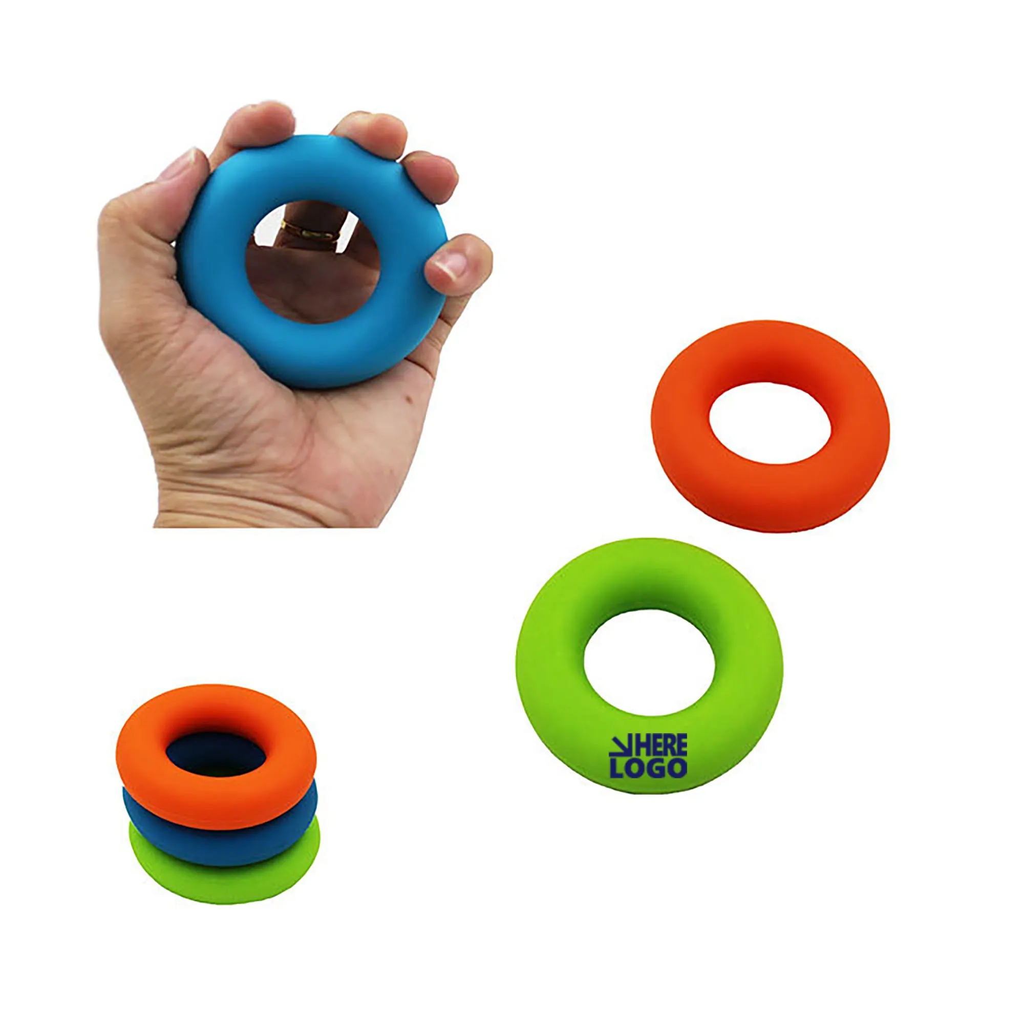 Hand Grip Strengthener Ring Finger Exerciser 4
