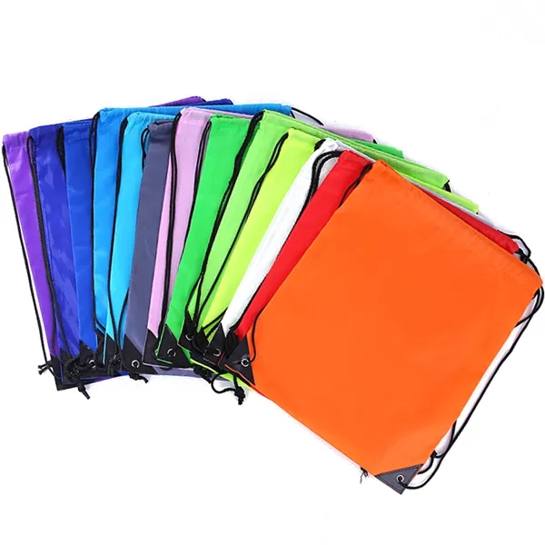 210D Recycled PET Drawstring Backpack 6