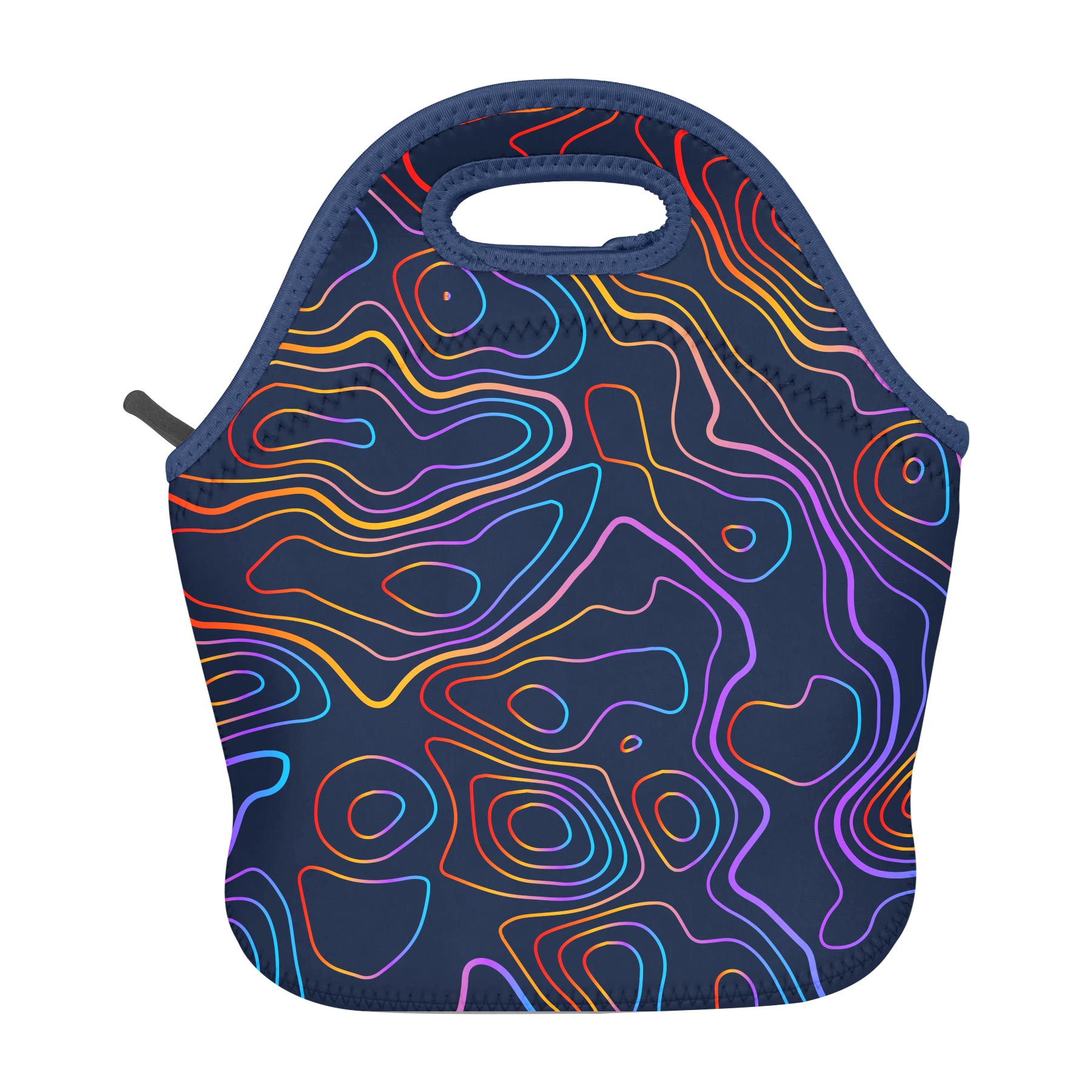 Soft Neoprene Lunch Tote Bag 7
