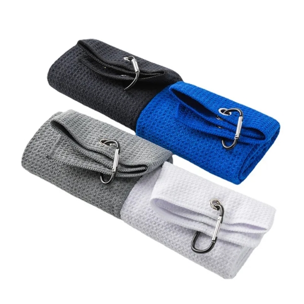 Microfiber Waffle Golf Towel