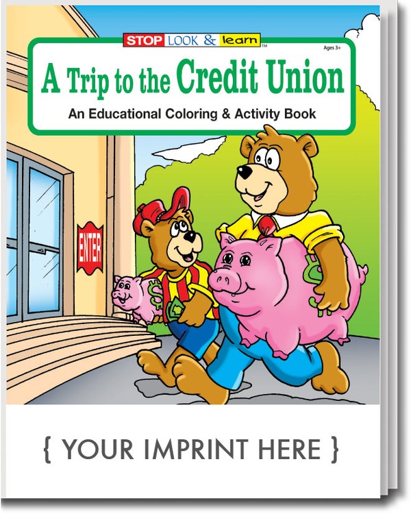 COLORING BOOK - A Trip to the Credit Union Coloring & Activity Book 5
