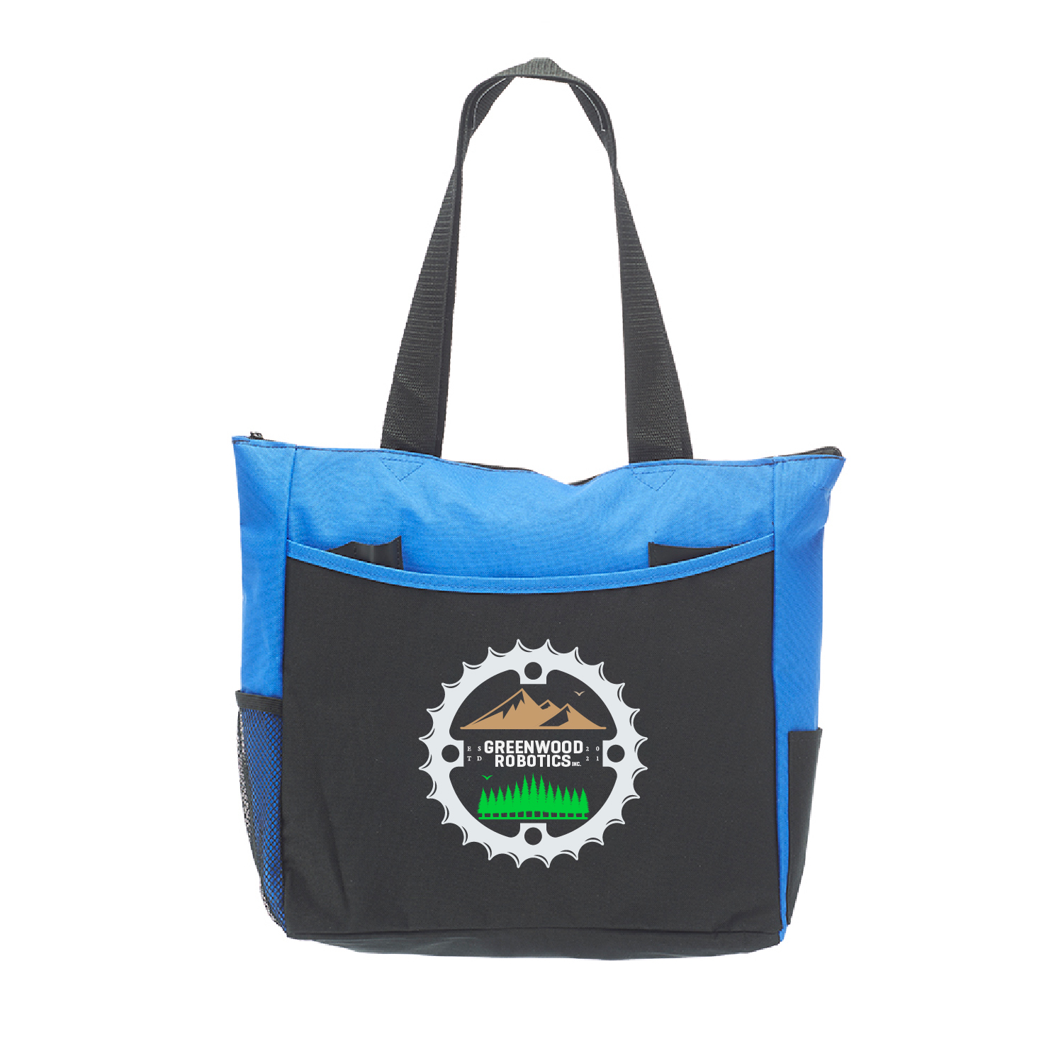 Pack-n-Go Carry All Tote Bag (Full Color Imprint), custom tote bag with logo imprint 4