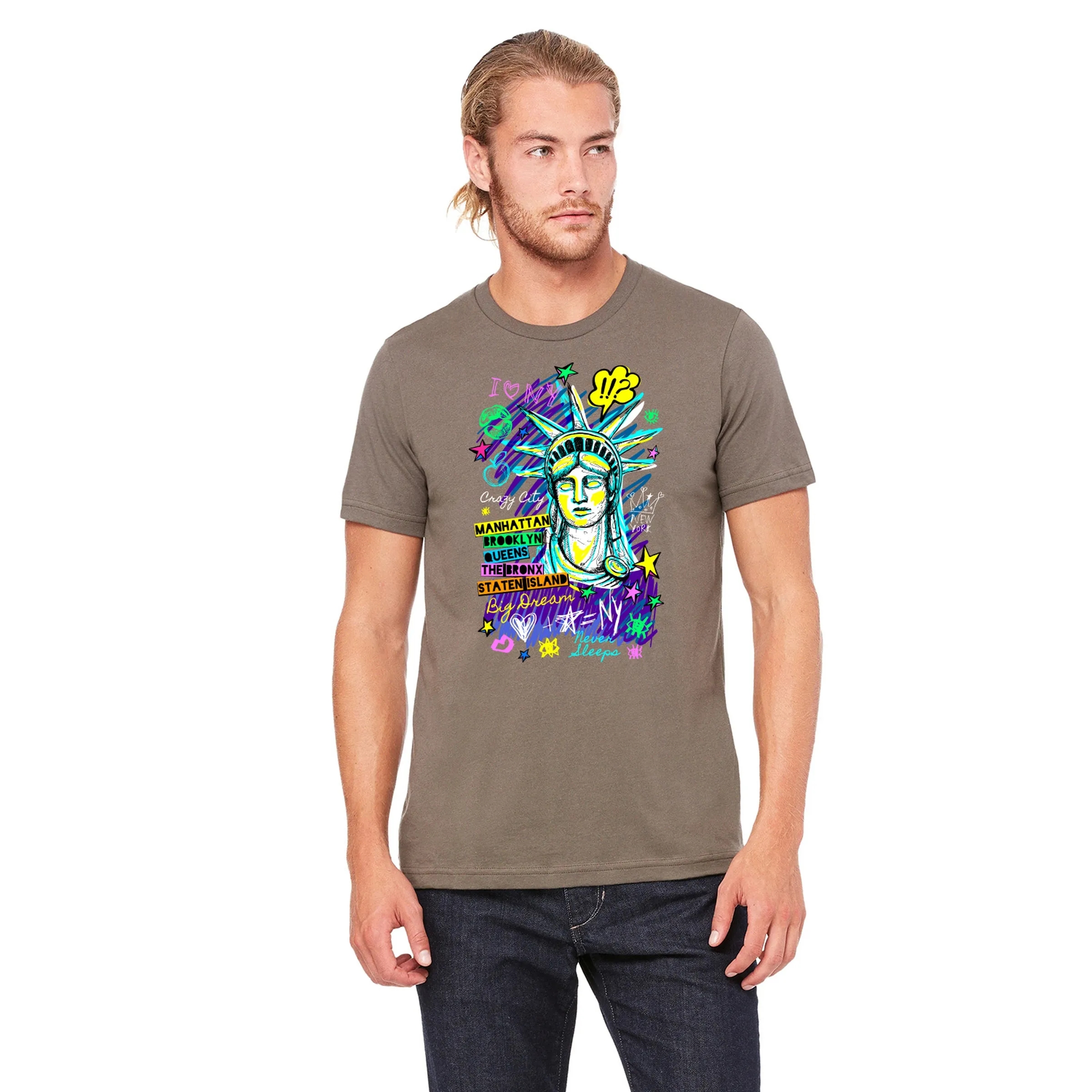 Bella + Canvas Unisex Jersey Short-Sleeve T-Shirt 114