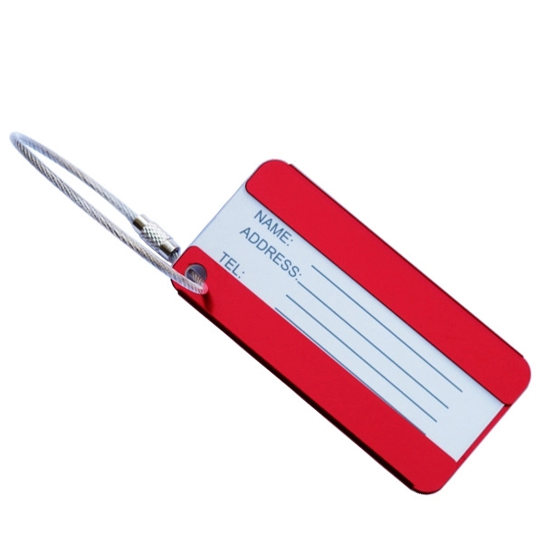 Aluminum Alloy Luggage Tag 2
