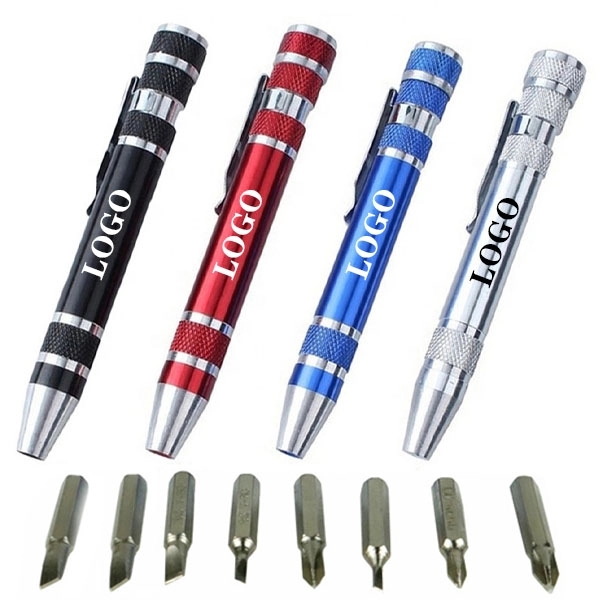 Portable 8 in 1 Pocket Screwdriver Set 4