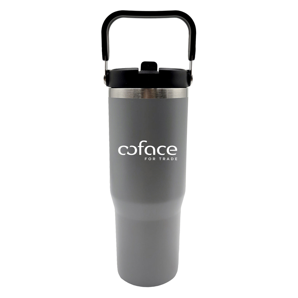 ArticFire 30oz Stainless Steel Tumbler with Handle & Built-In Straw 23