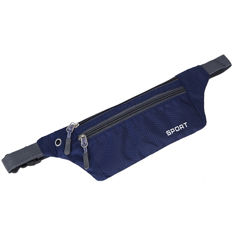 Zipper Adjustable Waist Strap Fanny Pack 2