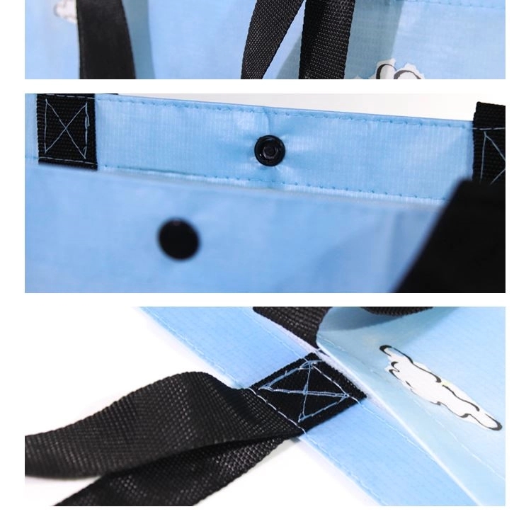 Full Color Printing RPET Carry Bag - 17.8" W x 15" W x 4.8"G 3