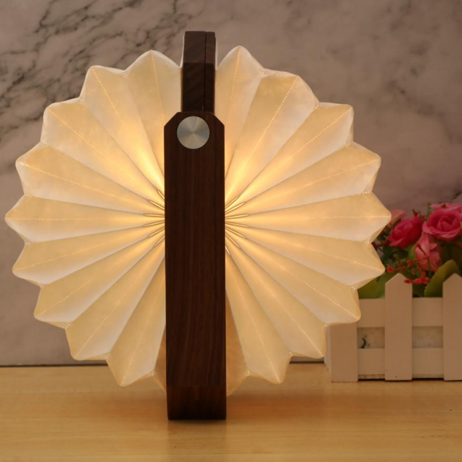 Fashionable And Foldable Paper Lamp With Built In 1200mAh Rechargeable Battery 14