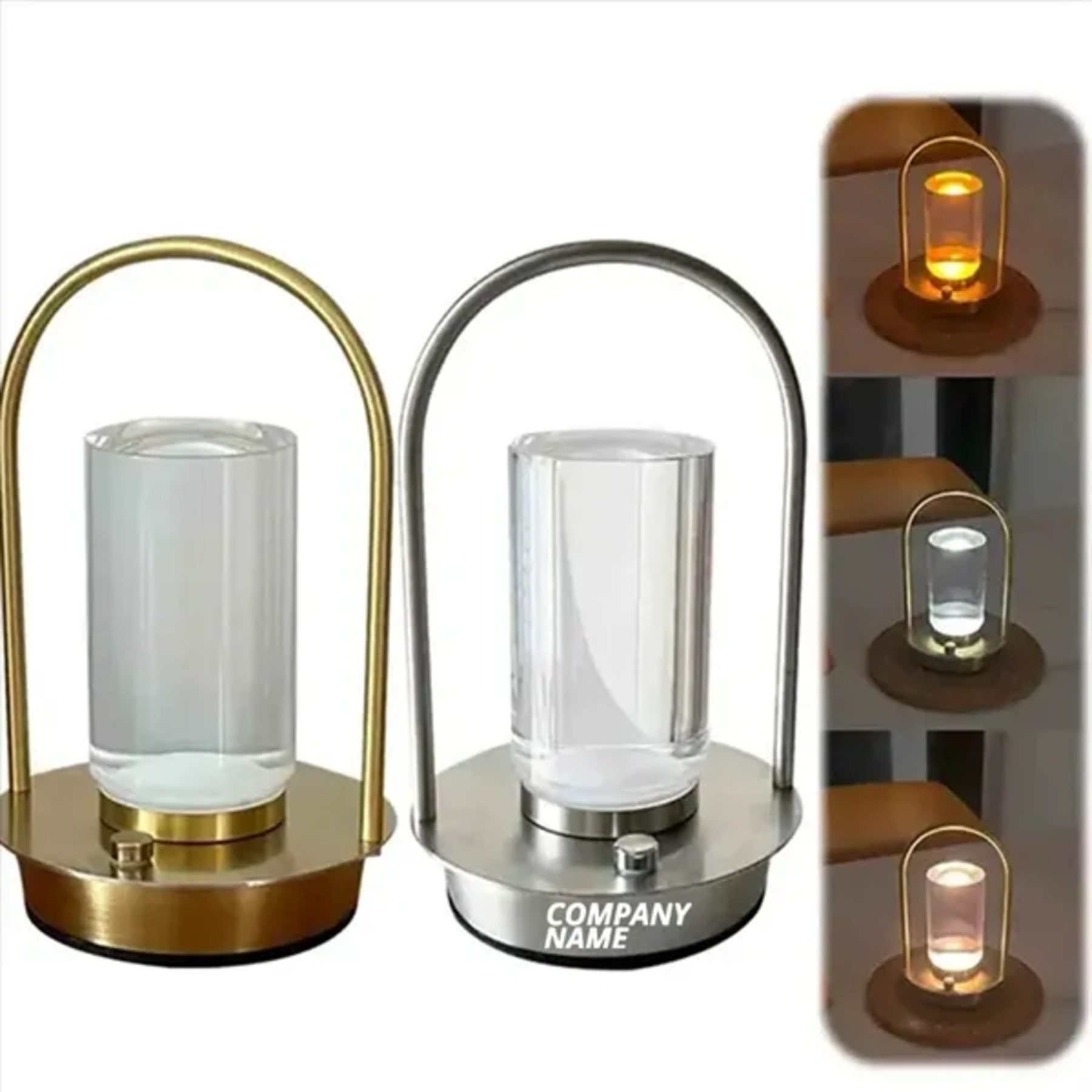 Metal LED Desk Lamp with Touch Control
2