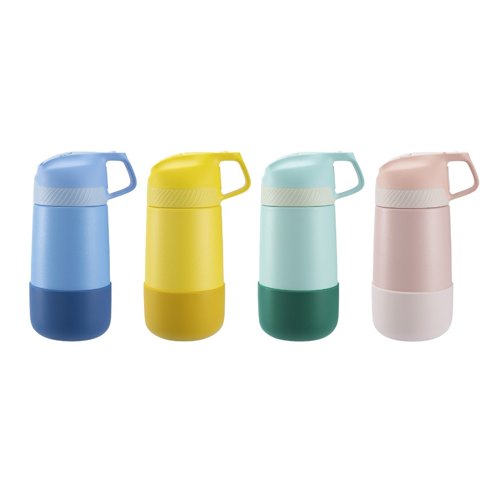 12 Oz 316 Ss Double Wall Water Bottle With Pop-Up Straw Lid For Kids 8