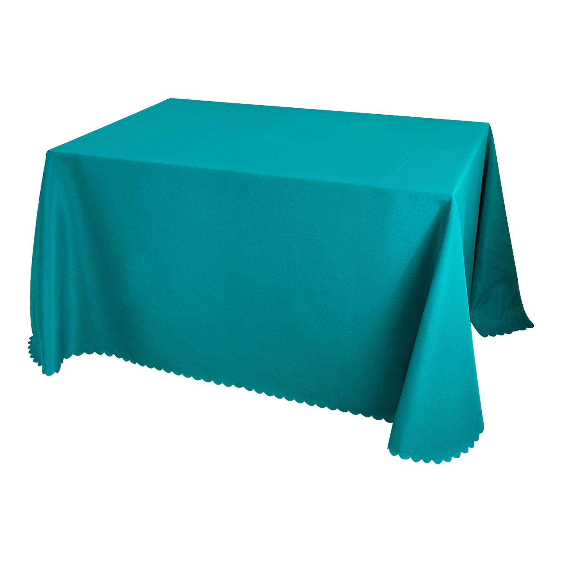 Reusable Warp Knitted Full Color Printed 8' Table Throw (MOQ: 1pc) 7