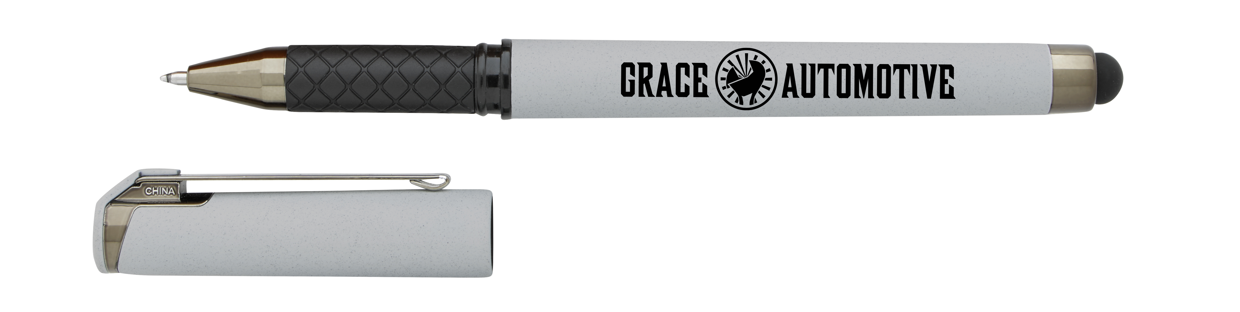 Good Value™ Cali Stylus Gunmetal Suede RABS Pen 139