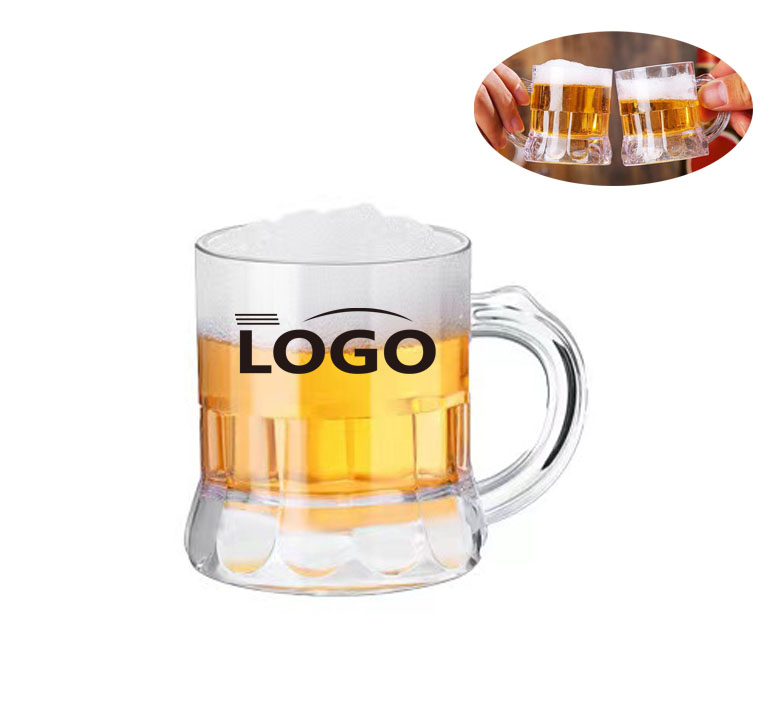 1.25 oz. Clear Plastic Mini Mug Shot Glass 1