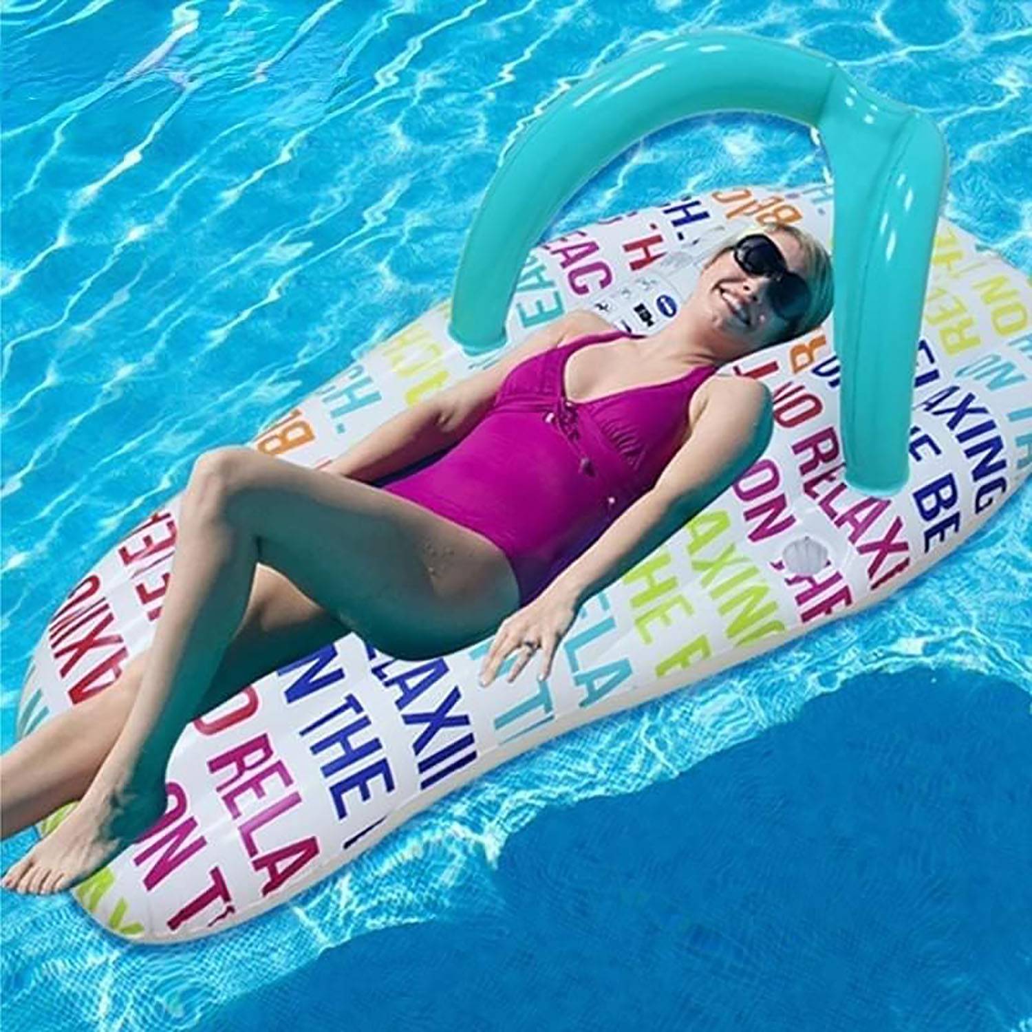 Custom Slipper Inflatable Fun Pool Float Summer 3