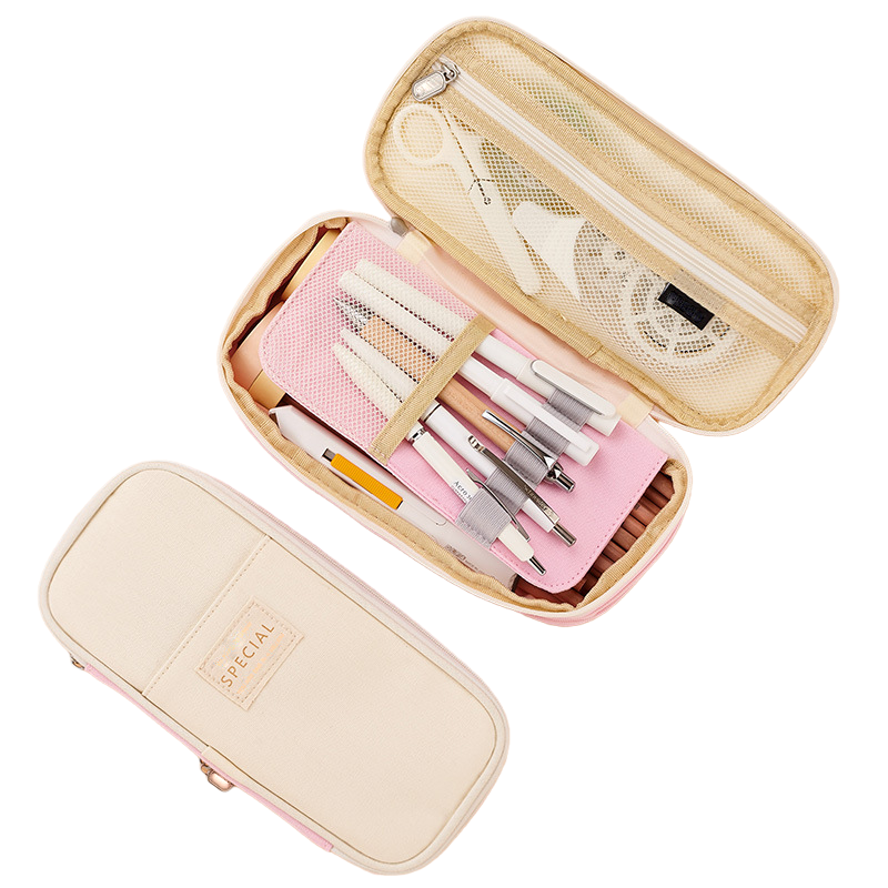 Pencil Case & Pen Holder Pouch - School Storage Organizer 11