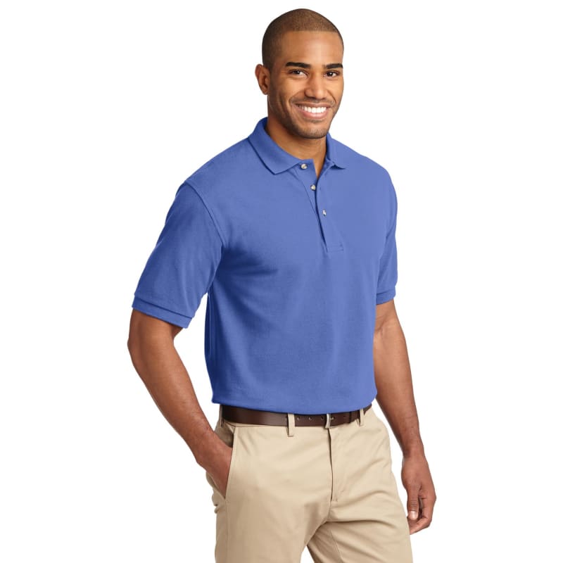 Port Authority Heavyweight Cotton Pique Polo. 17