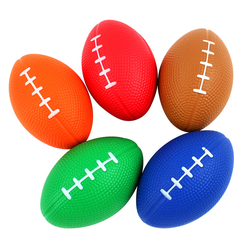 3 1/2'' Foam Football Stress Balls Fidget Toys 3