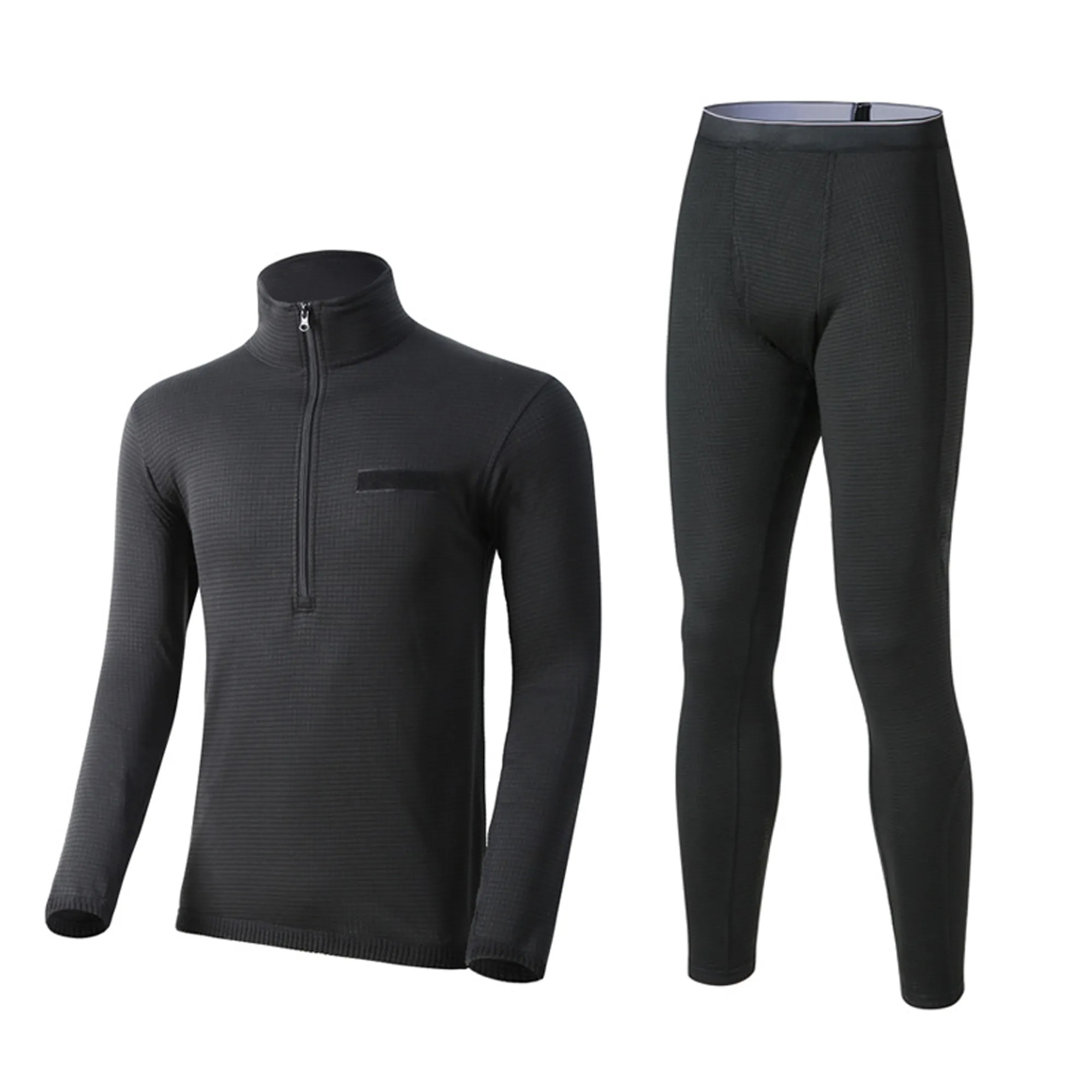 Men's Zip Winter Outdoor Thermal Suits 6