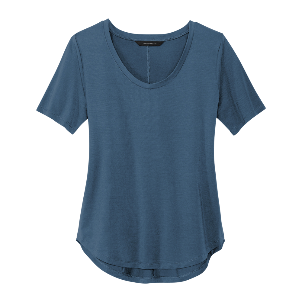 Women's Scoop Neck Jersey Tee 2