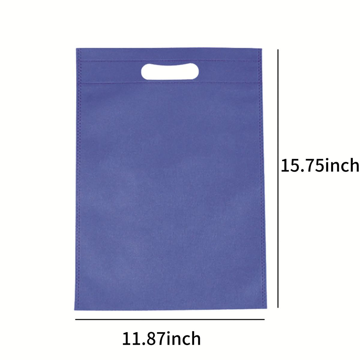 Non Woven Flat Exhibition Tote Bag 70GSM 8