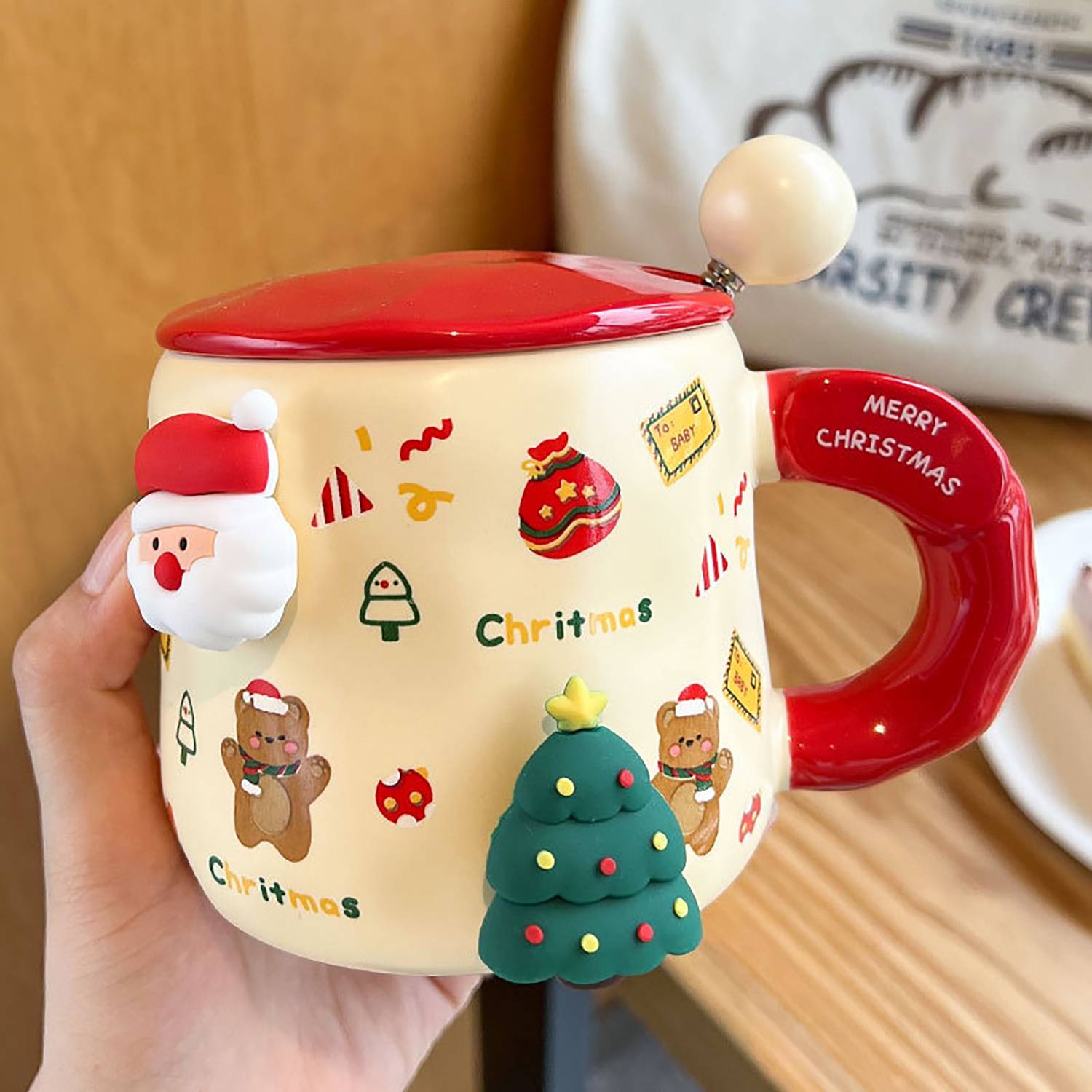 Christmas Cup Cartoon Mug 14OZ 7