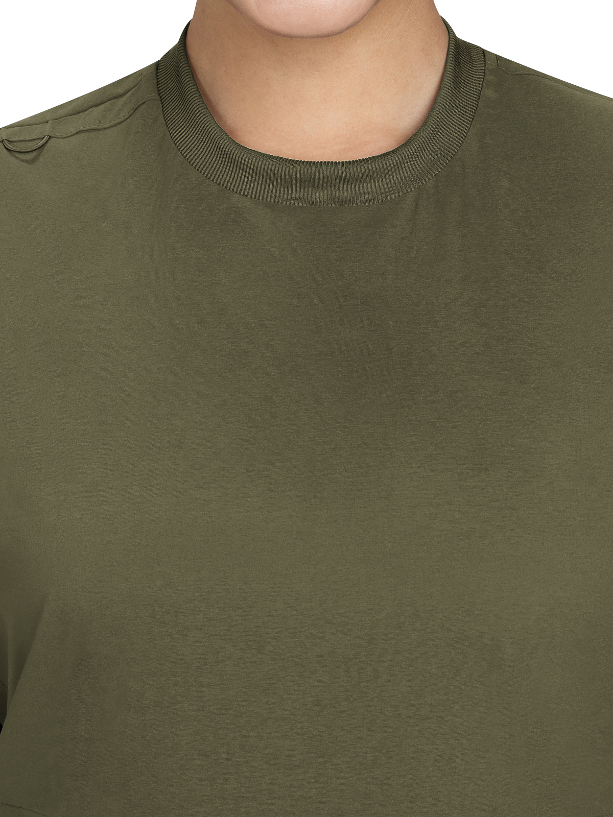 Basics - Women's Two-Pocket Round Neck Scrub Top 3