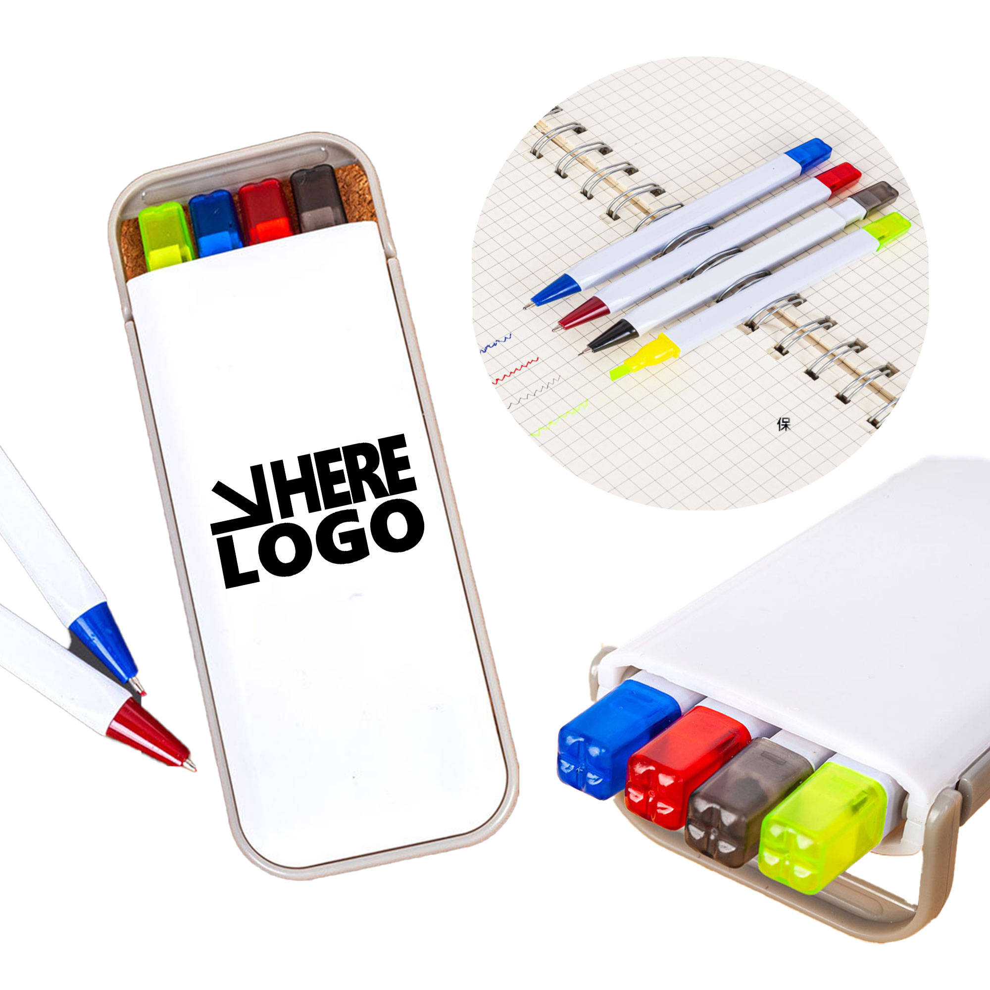 MOQ 20 4 In 1 Stationery Set Go Back School 2