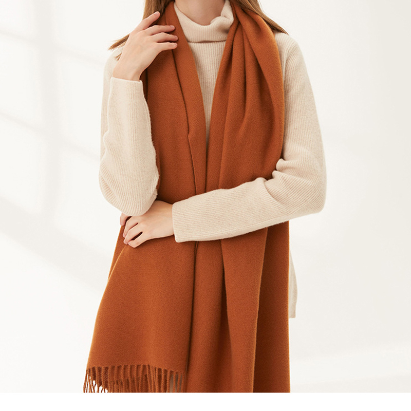 Winter Scarf Cashmere Feel Pashmina Shawl Wraps Soft 36