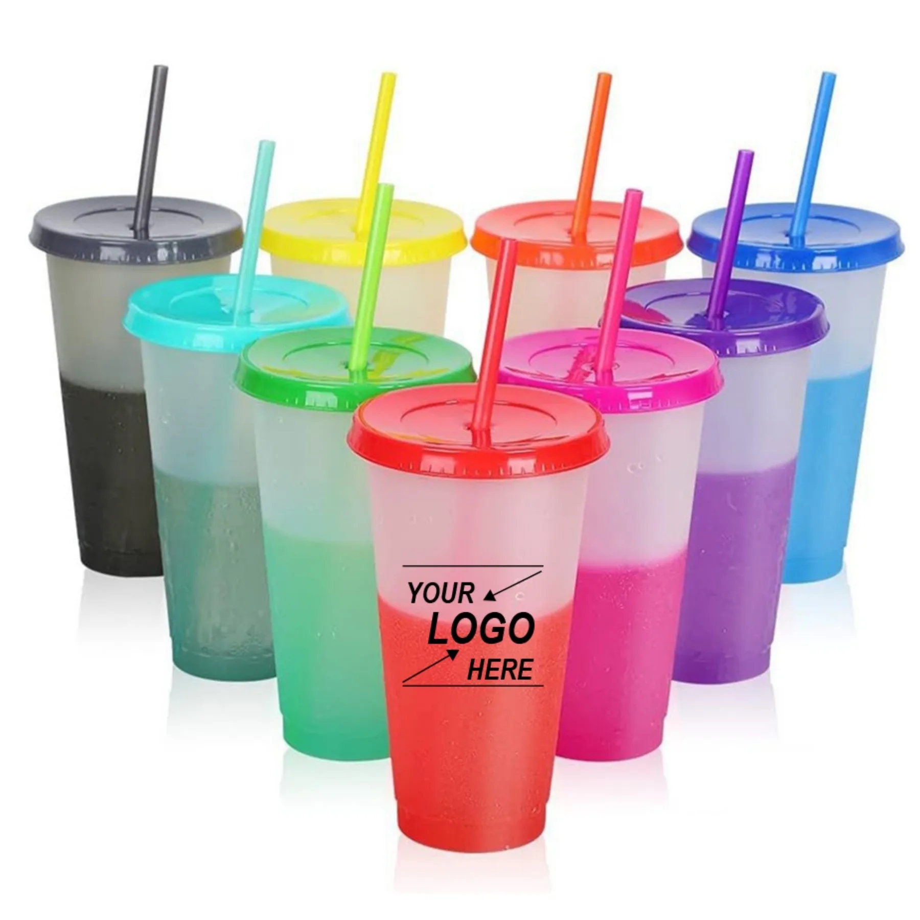 24oz Plastic Color Changing Cup 2