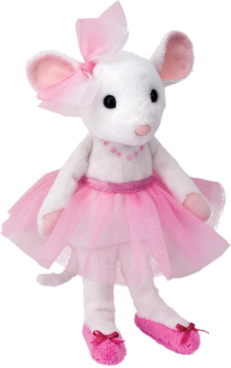 Petunia Ballerina Mouse Stuffed Animal 2
