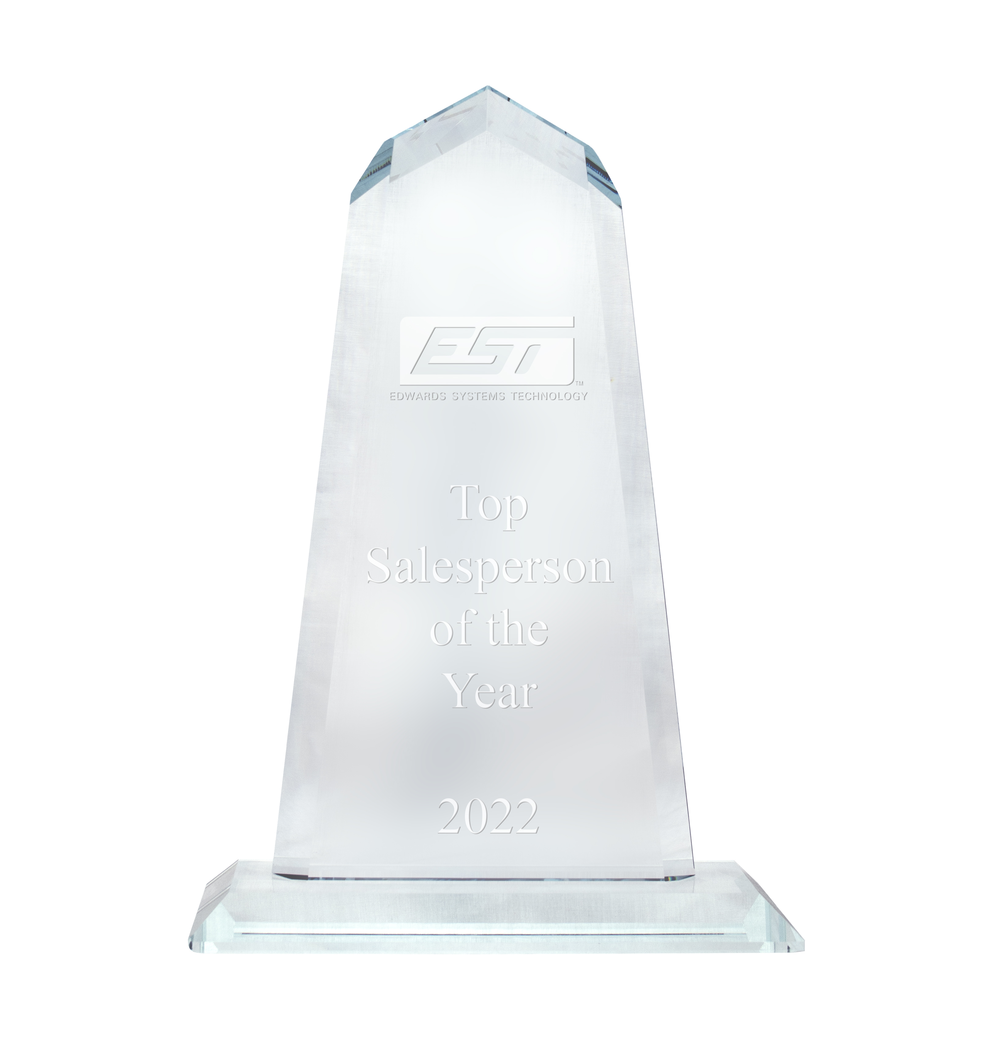 12" Pinnacle Award Clear 7