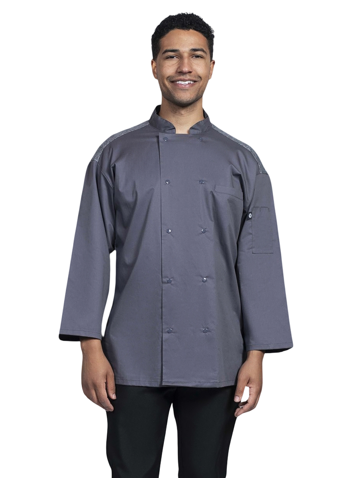 Uncommon Chef - Unisex Two-Pocket Split Chef Coat