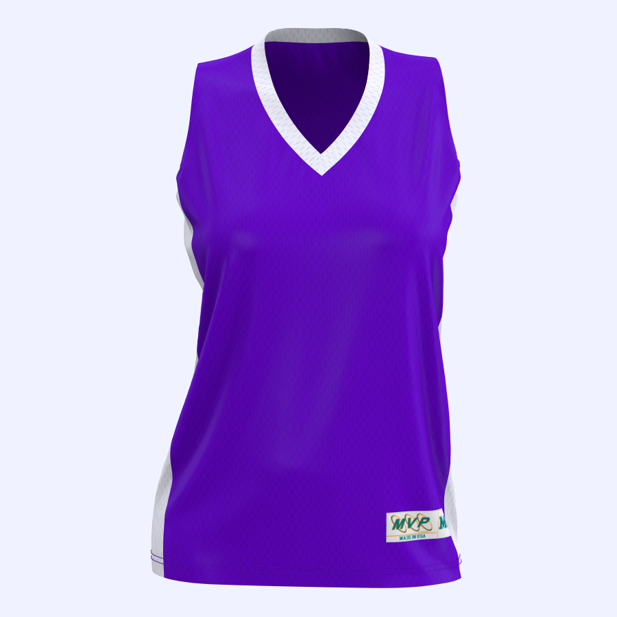 Women's MVPdri Non Reversible Jersey Tank Top with Inserts 2
