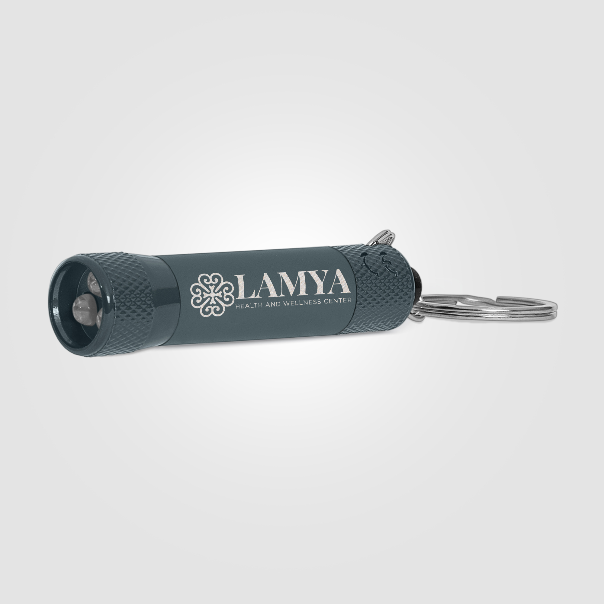 Chroma Softy Monochrome Metallic - LED Flashlight with Keyring 3