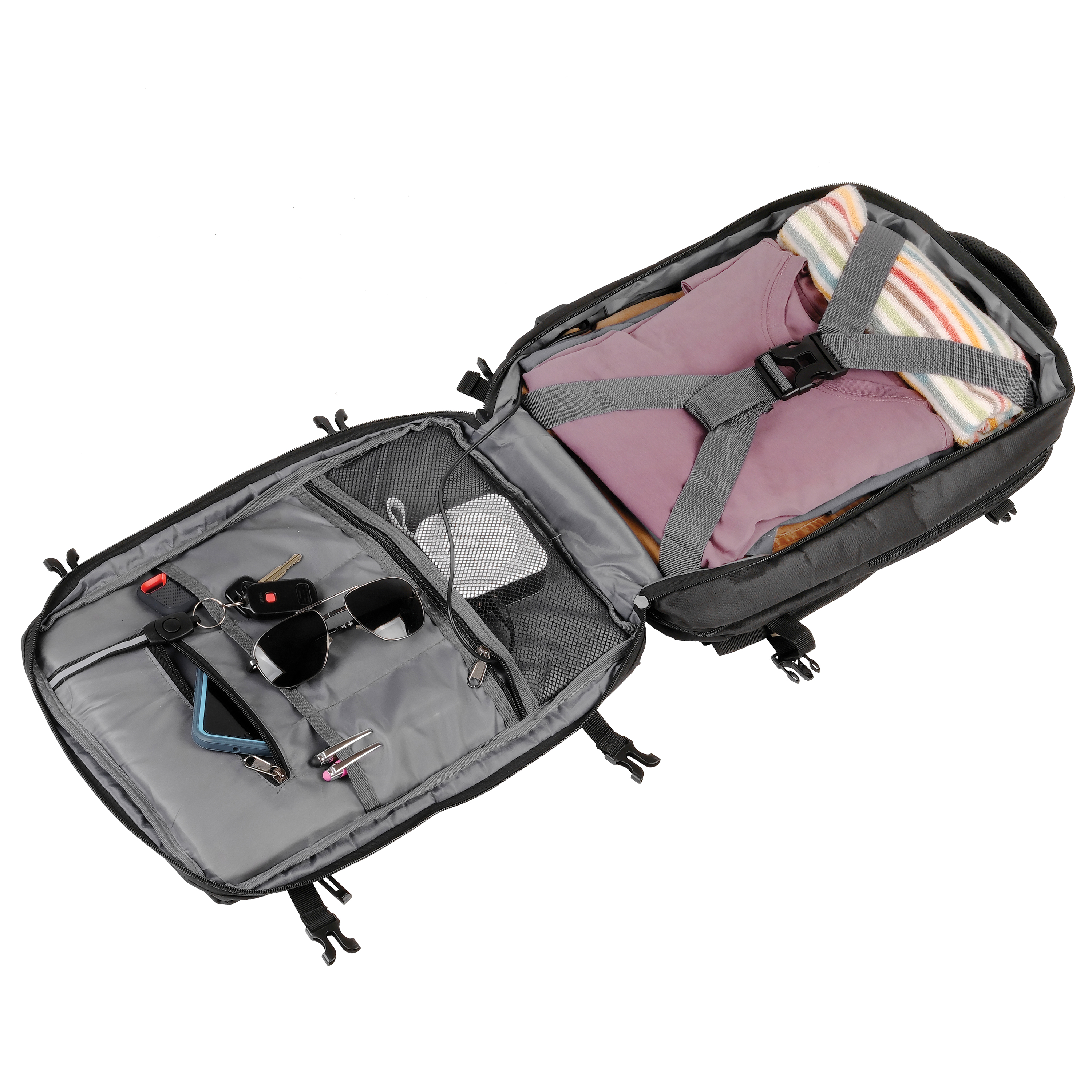 Qanta Tech Oxford Overnighter Backpack 7