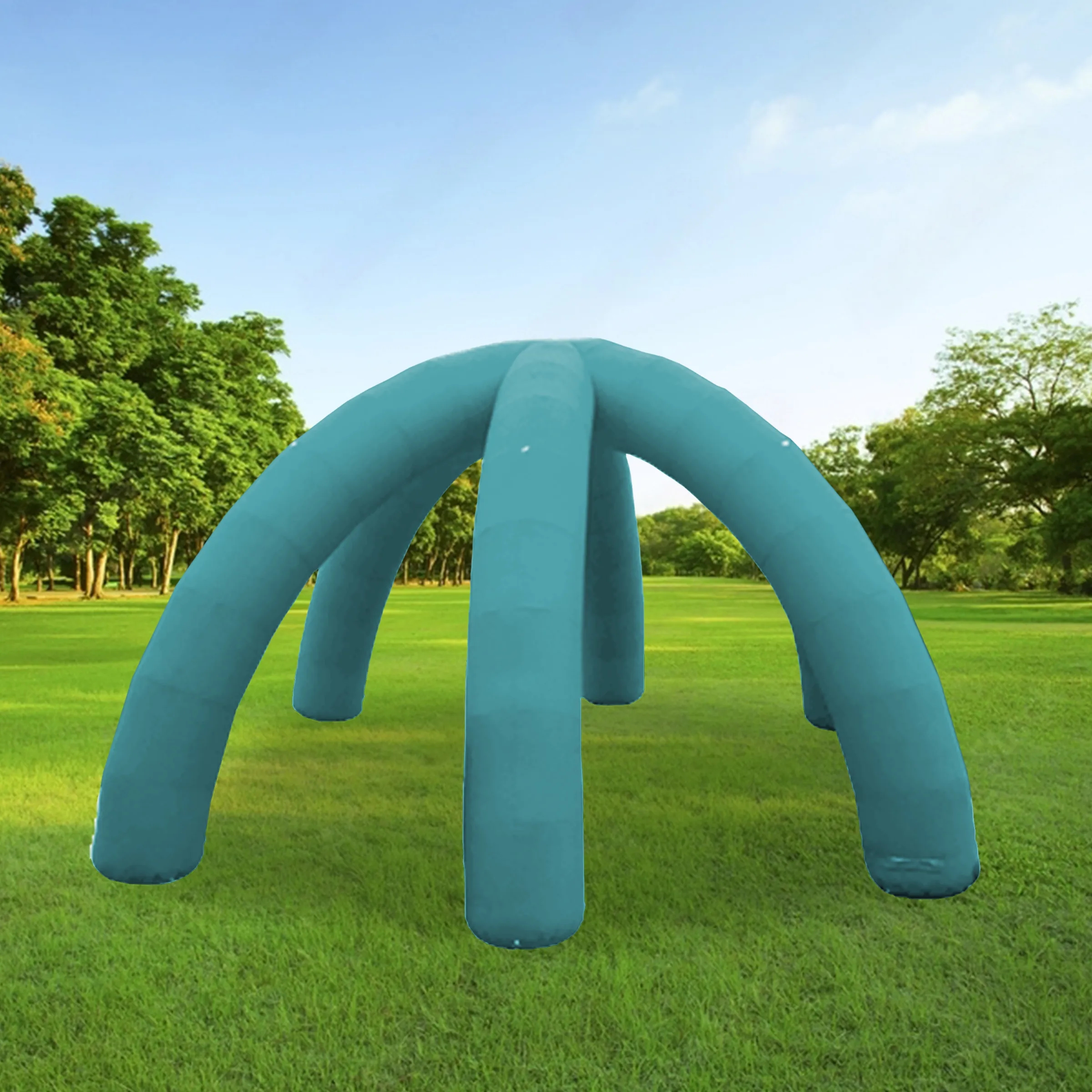 30' Custom Inflatable Spider Tent with 6 legs 5