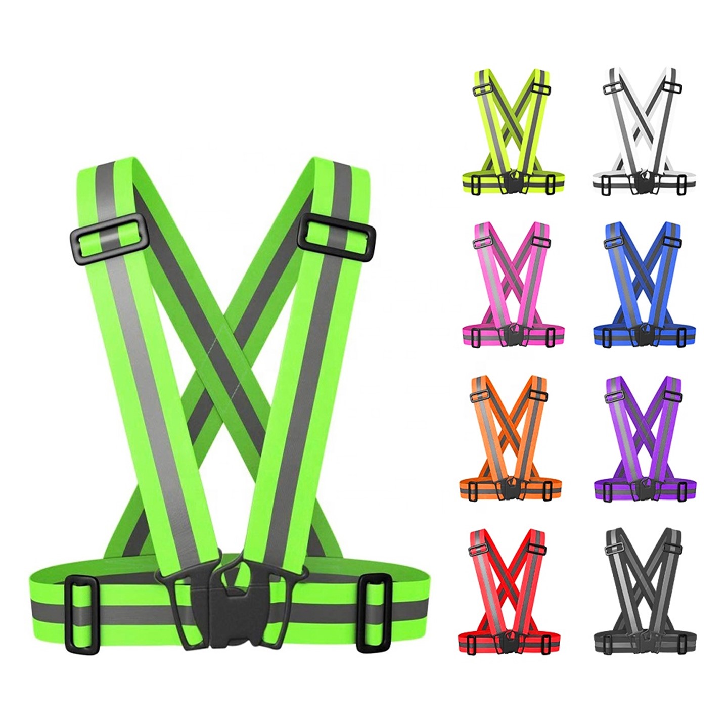 Reflective Safety Strap Vest 1