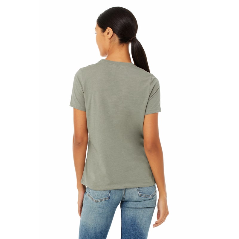 Bella + Canvas Ladies' Relaxed Heather CVC Short-Sleeve T-Shirt 85