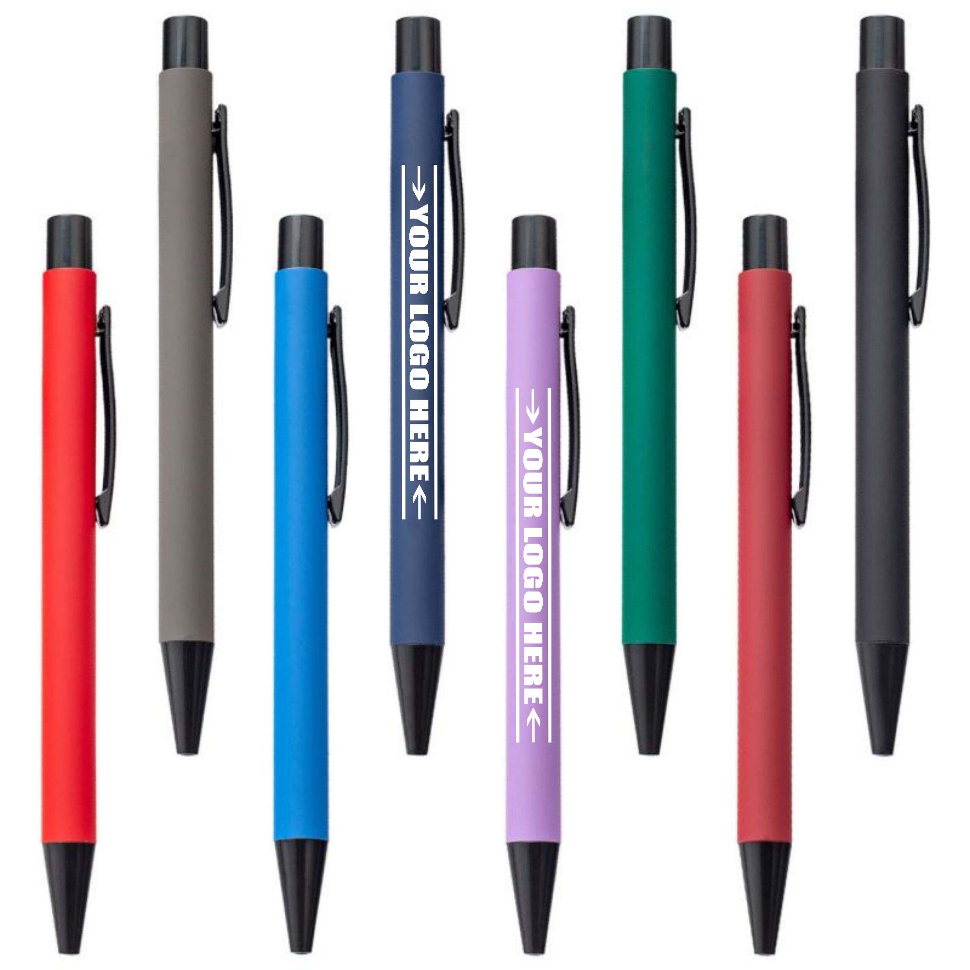 1.0 Bullet Shape Aluminum Penholder Capless Ballpoint Pen 1
