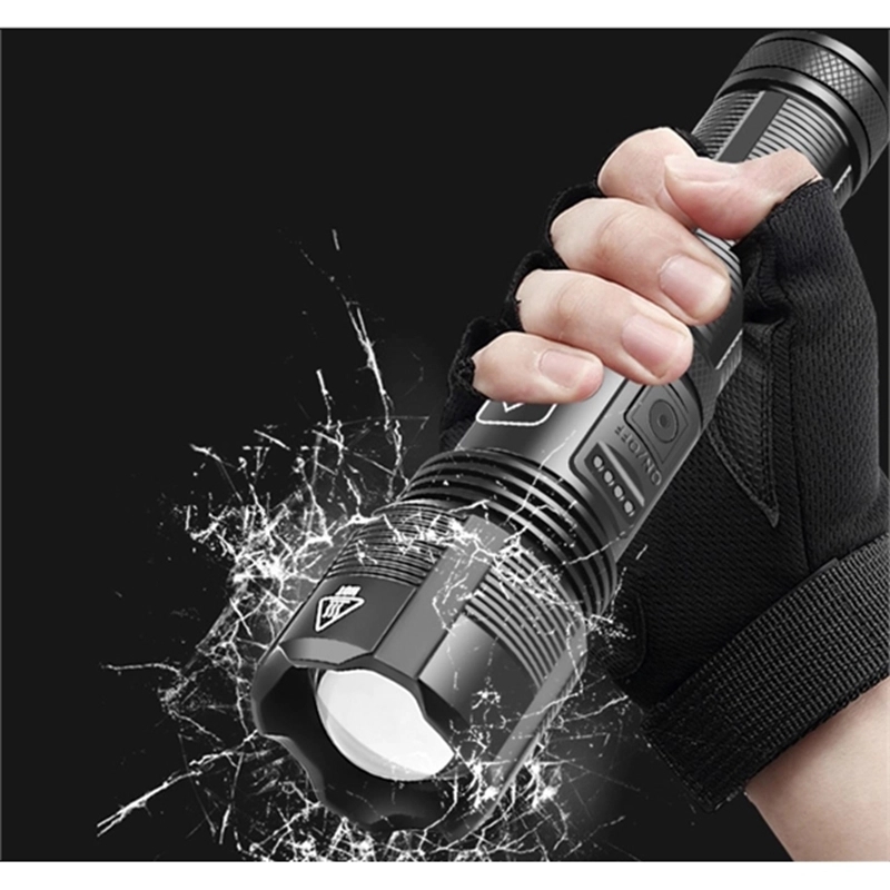 LED Rechargeable Tactical Flashlight 2