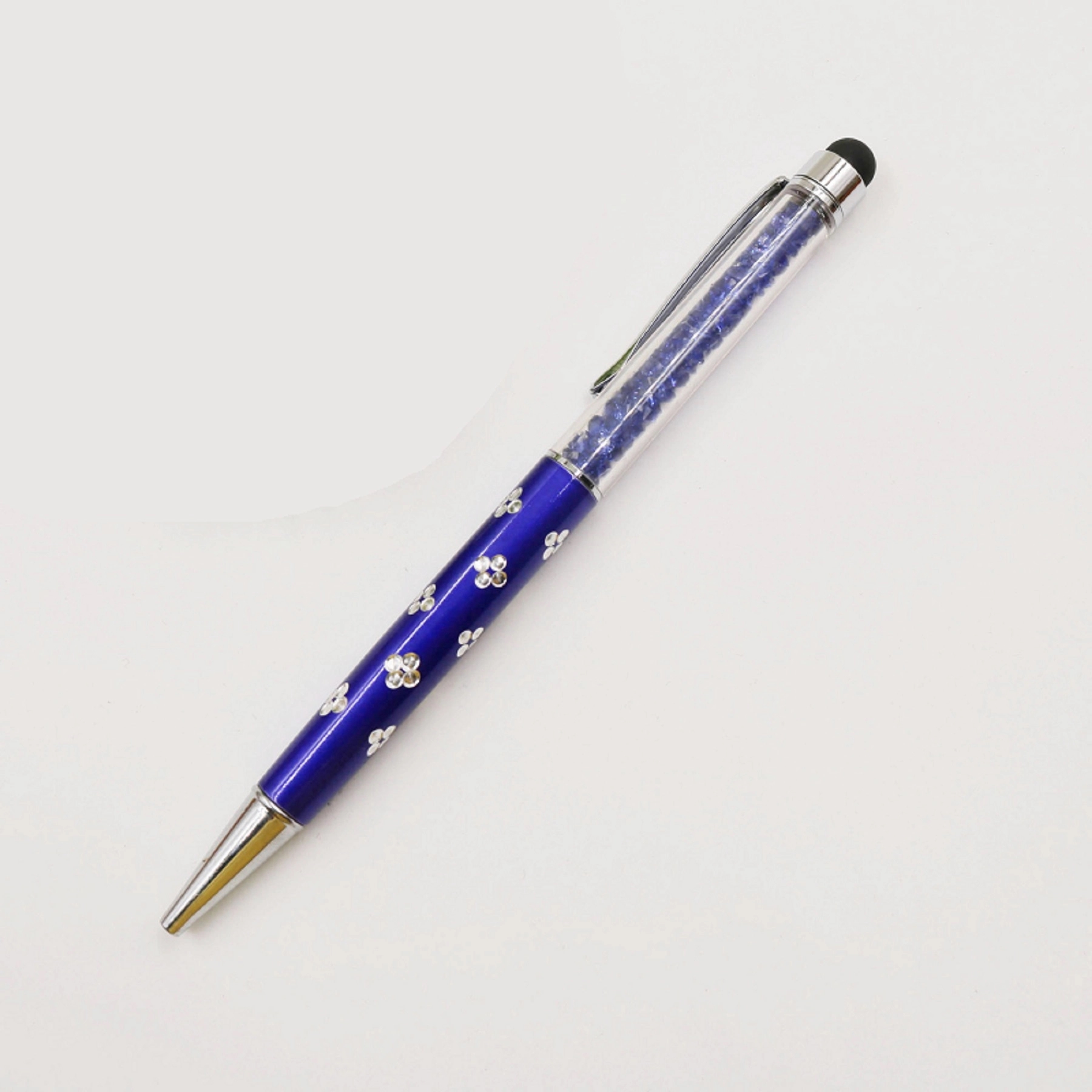 2 in 1 Crystal Stylus with Engraving Flower 6