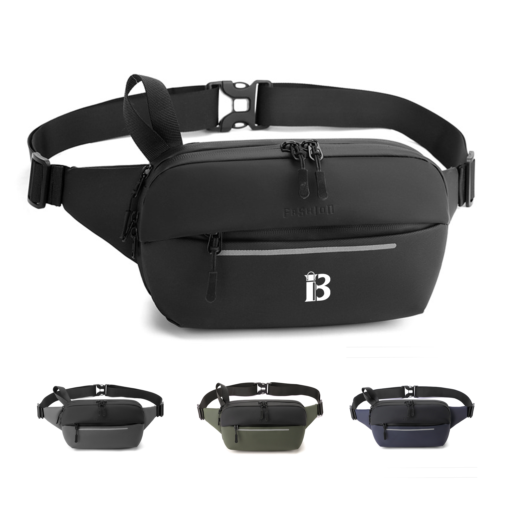 Water Resistant Nylon Sports Chest Bag 5