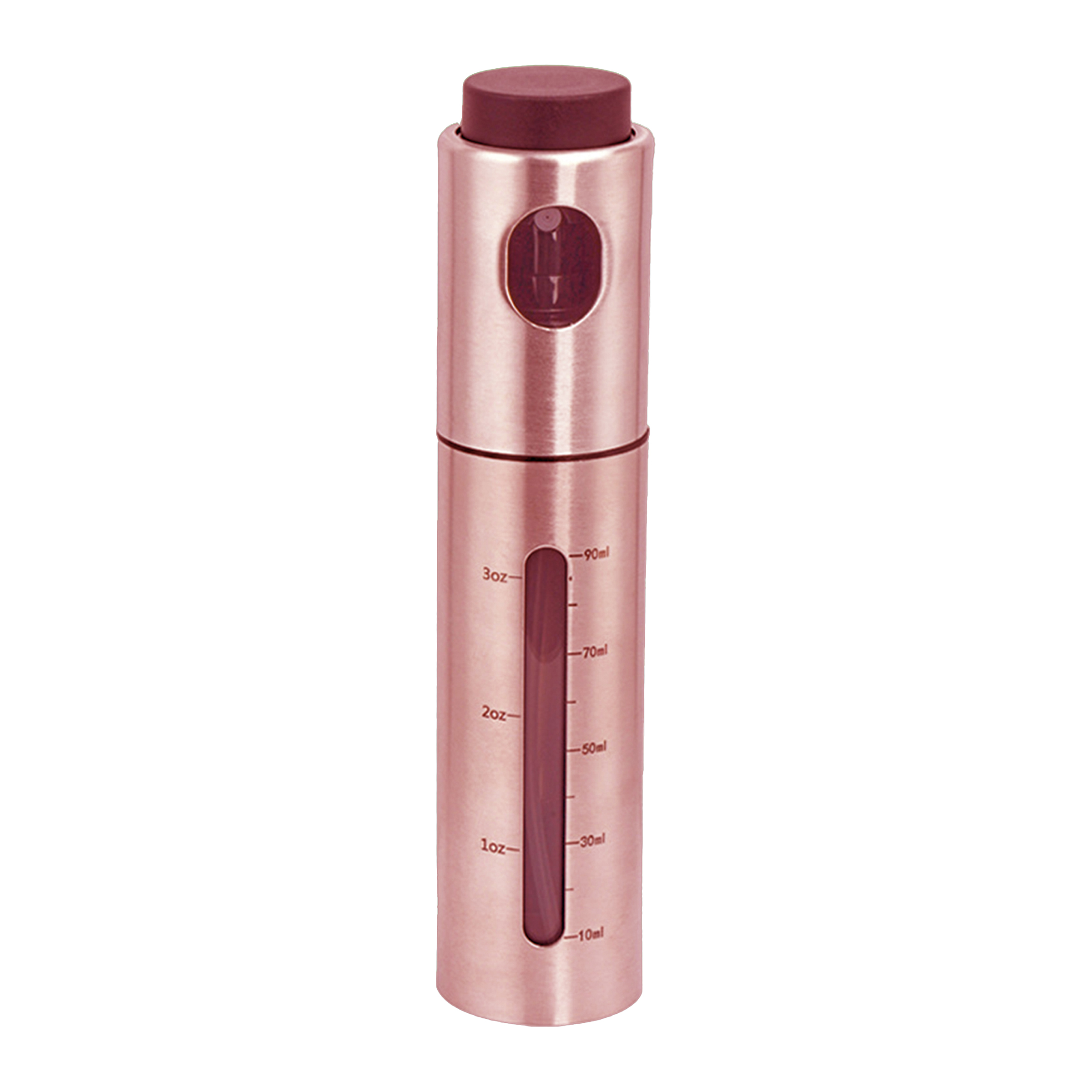 Stainless Steel Transparent Press Without Hanging Oil Spray Bottle 2