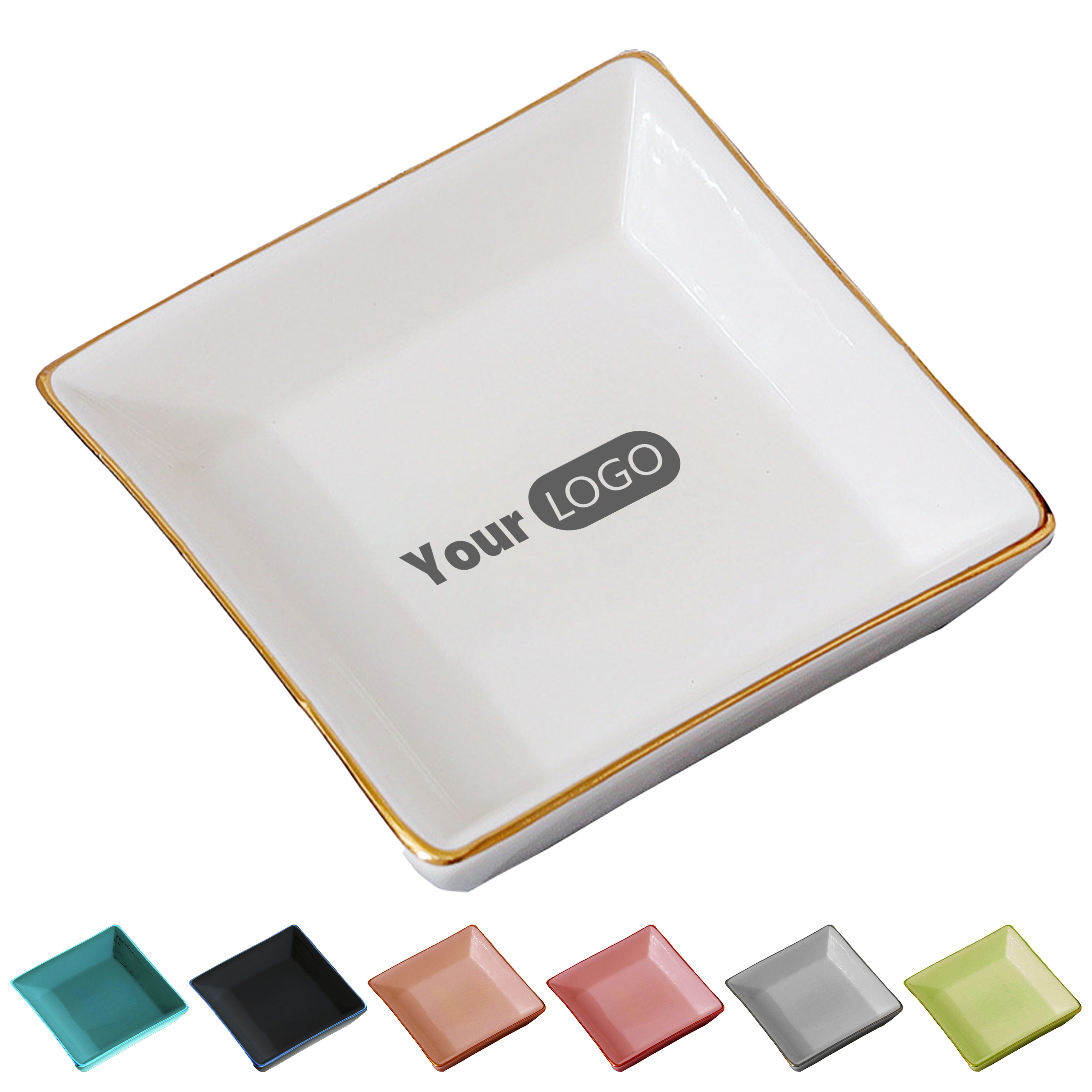Ceramic Chic Jewelry Dish For Daily Accessory Storage 2