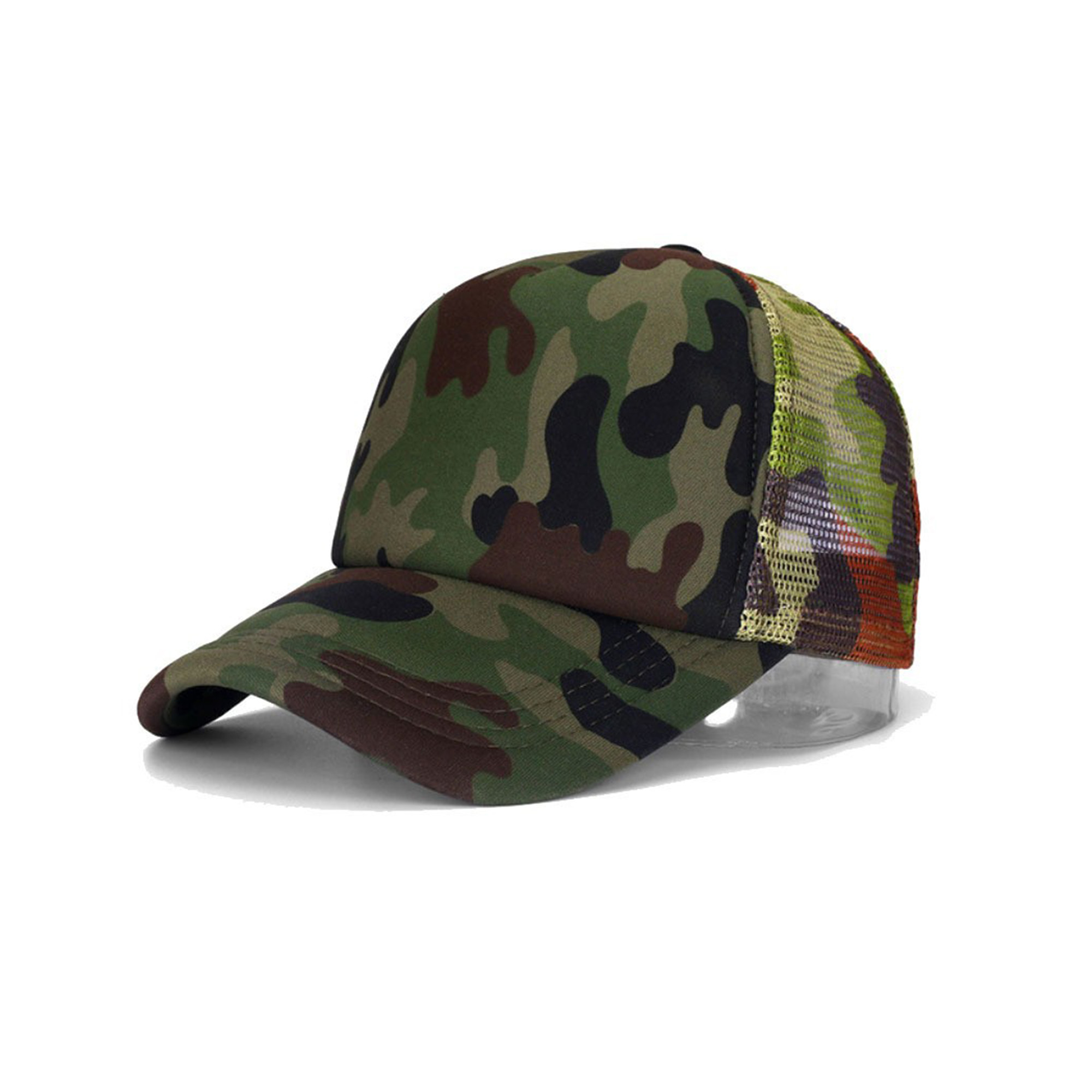 Polyester Multi-Color Mesh Baseball Cap 5