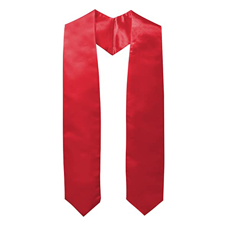 Custom Graduation Solid Color Stole 2